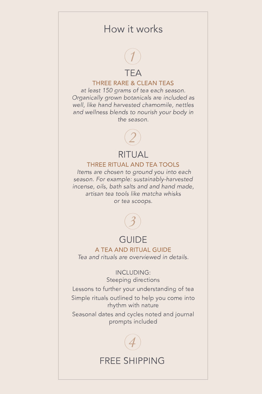 Seasonal Ritual & Tea Subscription (paid quarterly)-Tea Huntress