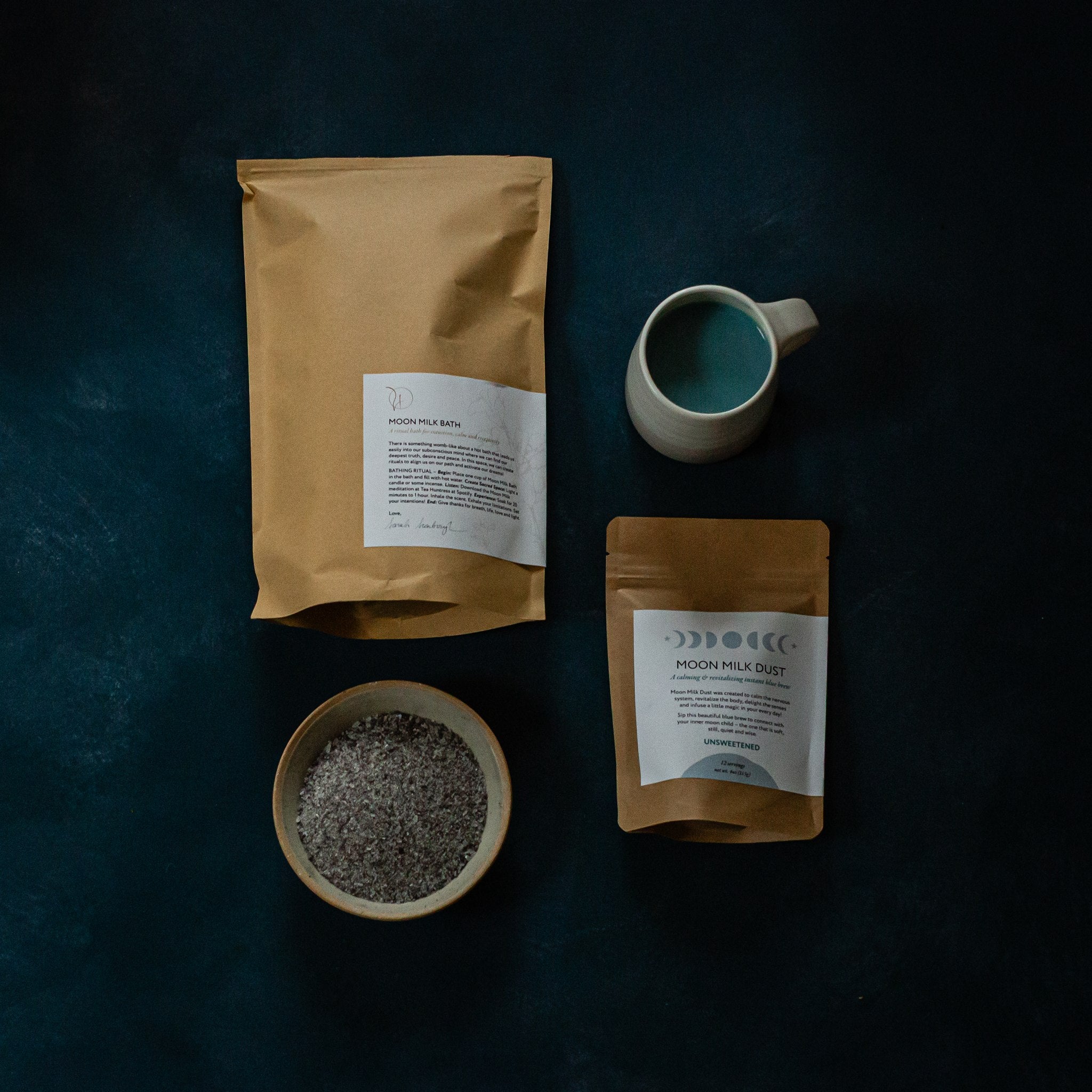 Moon Milk Dust + Moon Milk Bath Soak