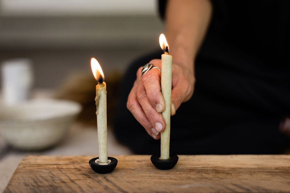 Sumac Wax Ritual Candles-Tea Huntress