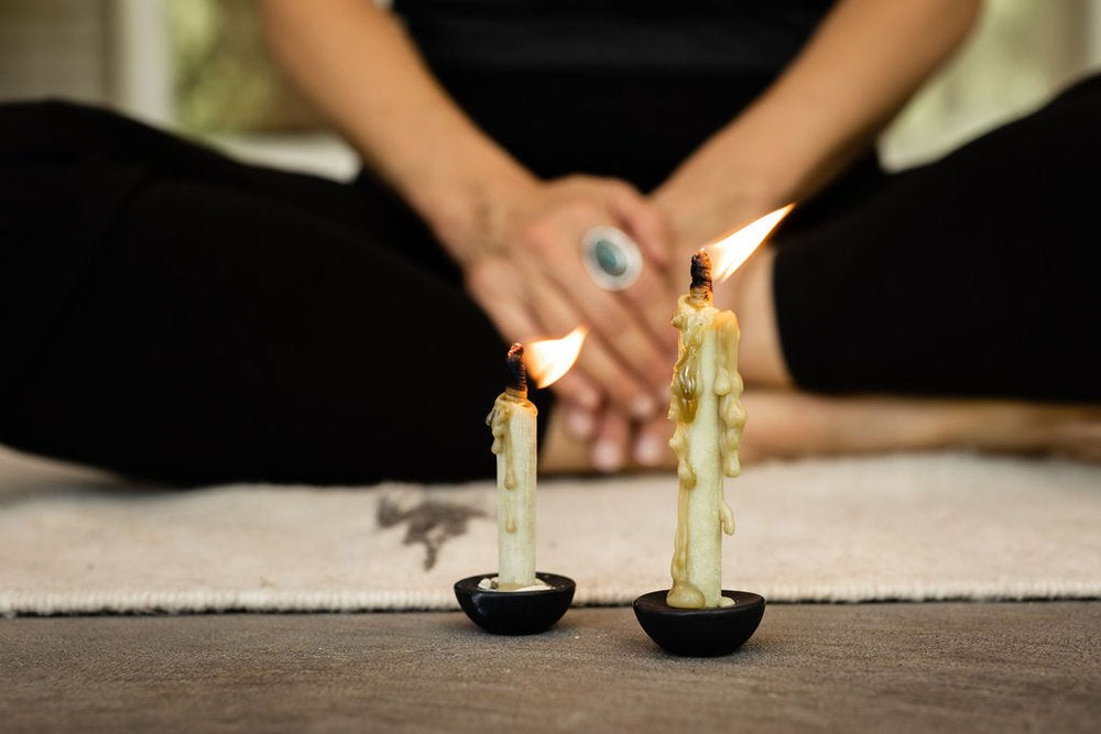 Sumac Wax Ritual Candles-Tea Huntress