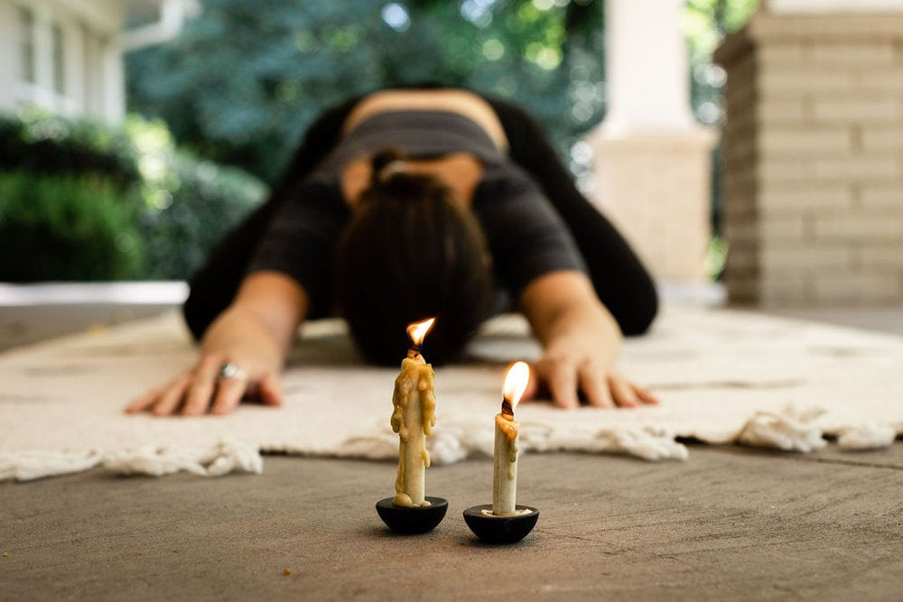 Sumac Wax Ritual Candles-Tea Huntress