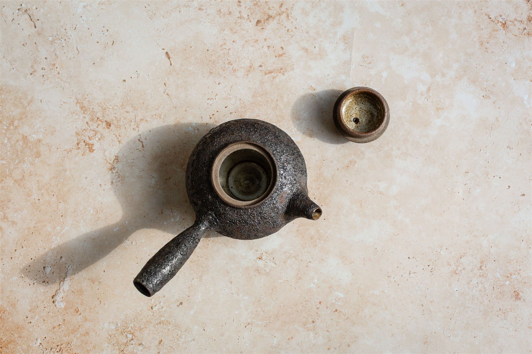 Left-handed Side-handle Teapot